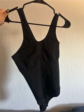 Shapewear Black One-Piece Bodysuit